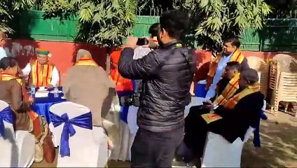 राजस्थान भाजपा नेताओं का दिल्ली में 'गेट टुगेदर', सांसदों से मिले सीएम भजनलाल शर्मा