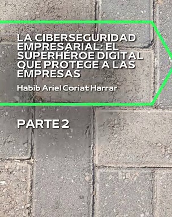 |HABIB ARIEL CORIAT HARRAR | LA IMPORTANCIA DE LA CIBERSEGURIDAD EMPRESARIAL (PARTE 2) (@HABIBARIELC)