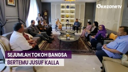 Istri Gus Dur hingga Komarudin Hidayat Bertemu JK di Brawijaya Jaksel