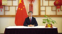 Vœux de l'ambassadeur de Chine au Gabon, Li Jinjin, pour le Nouvel An chinois