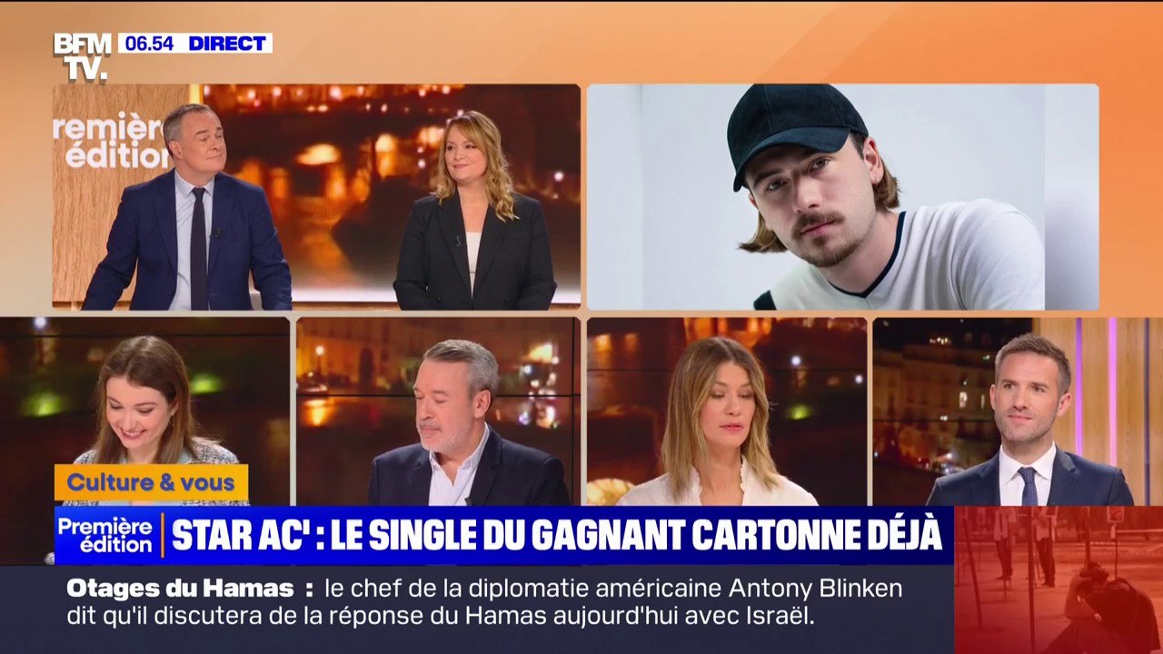 "Ceux qu'on était": le succès du single de Pierre Garnier, gagnant de la "Star Academy", tout juste disponible sur les plateformes