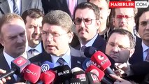 Adalet Bakanı Yılmaz Tunç Çağlayan Adliyesi'nde açıklamalarda bulundu
