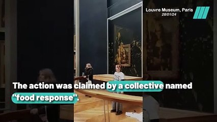 Eco Vandalism: The Mona Lisa Under Fire from Environmentalists