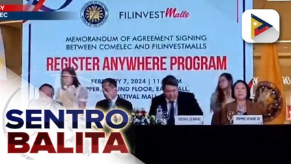 Programang ‘Register Anywhere’ ng COMELEC, mas pinalawak pa katuwang ang mga mall