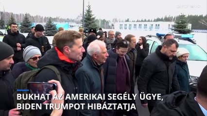 Bukhat az Ukrajnának szánt segély ügye, Biden Trumpot hibáztatja