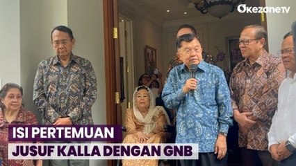 Ini Isi Pertemuan Jusuf Kalla dengan Gerakan Nurani Bangsa