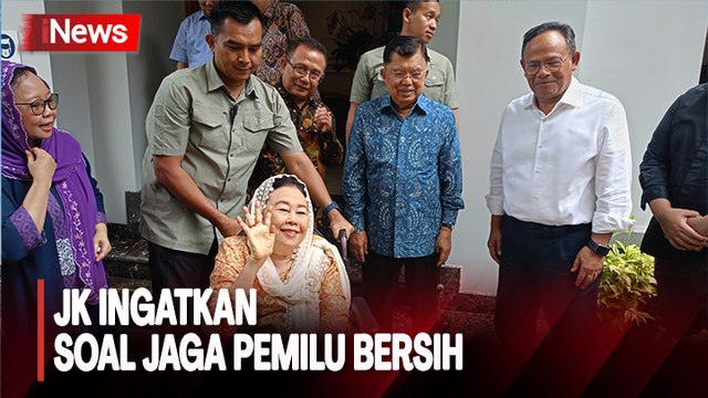 Bertemu Gerakan Nurani Bangsa, Jusuf Kalla Ingatkan soal Menjaga Pemilu Bersih