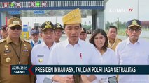 Imbau ASN, TNI, dan Polri Jaga Netralitas, Jokowi: Saya Tidak Akan Ikut Kampanye