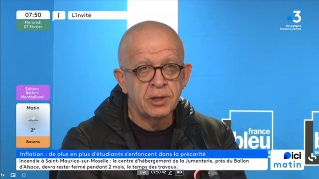 Philippe Mauro, directeur du CROUS de Belfort et Montbéliard