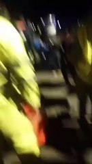 Nuevas imágenes de la desproporcionada actuación policial contra agricultores en León