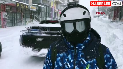 Ardahan'da 55 Yılın Rekoru Kırıldı: Kar Kalınlığı 1 Metreye Ulaştı