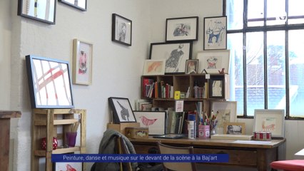 Reportage - Peinture, danse et musique sur le devant de la scène à la Baj'art