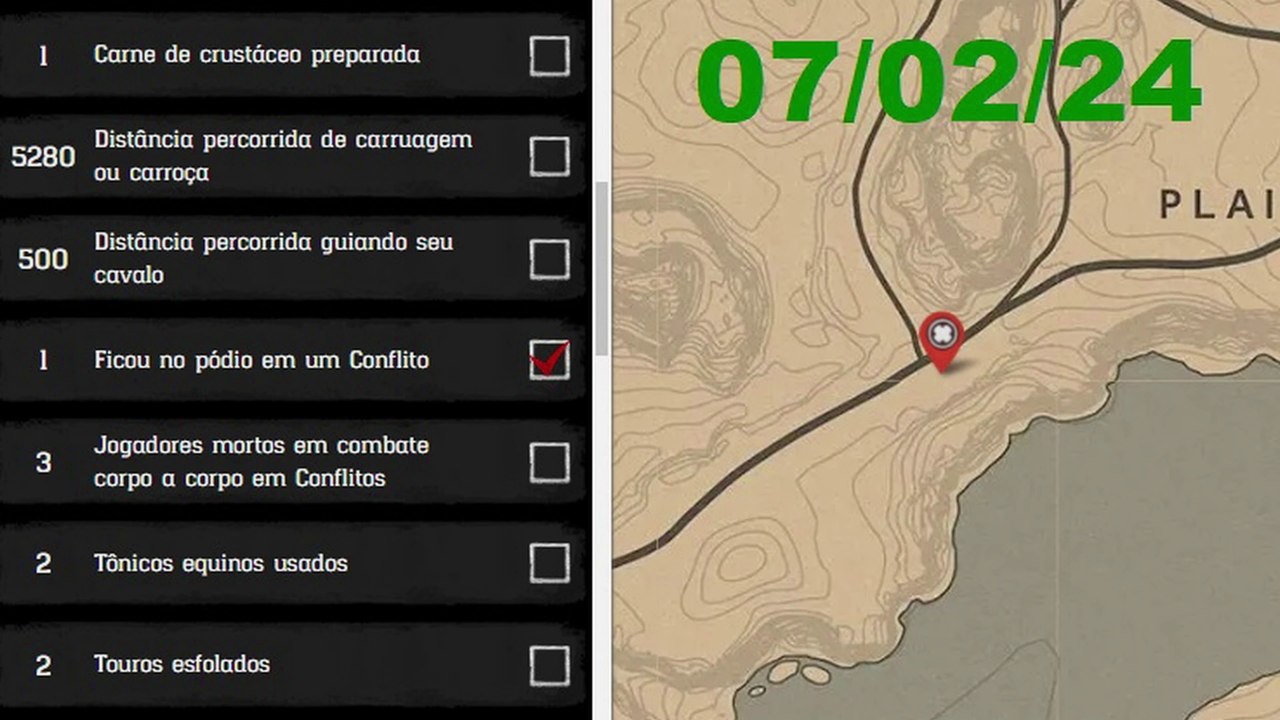 Ficou no Pódio em um Conflito
