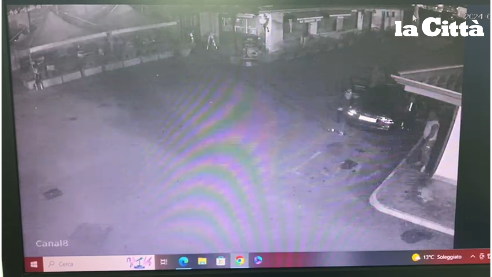 Video Pontecagano, raid alla stazione di servizio: colpo da mille euro