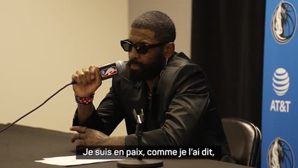 Mavericks - Irving affirme être "en paix" avec son départ compliqué des Nets