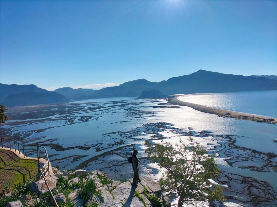 Köyceğiz'deki Çandır Seyir Terası'ndan muhteşem manzaralar