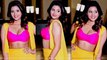 Anjali Arora ने pink ब्लाउस में दिखाया अपना kaccha Badam !! Anjali Arora Looking So Beautiful ❤