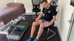 Home Hack - Knee Extension Strengthening _ Tim Keeley _ Physio REHAB