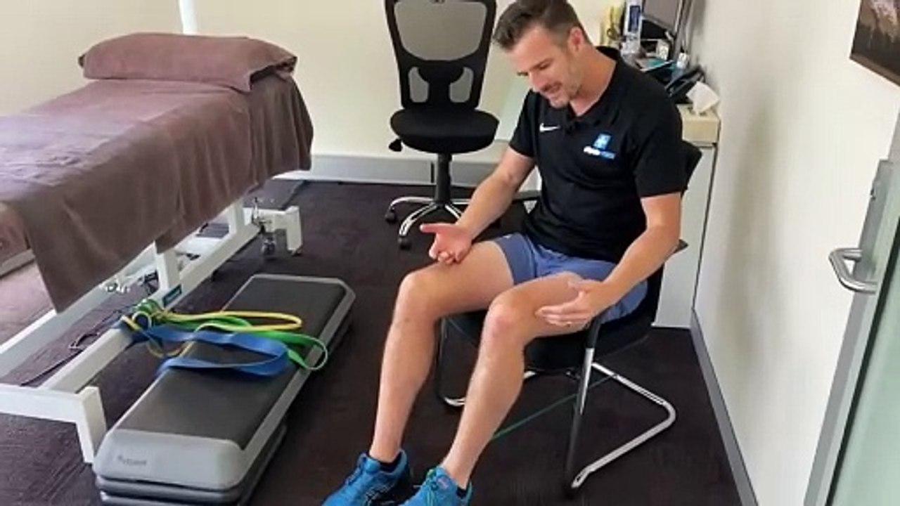Home Hack - Knee Extension Strengthening _ Tim Keeley _ Physio REHAB