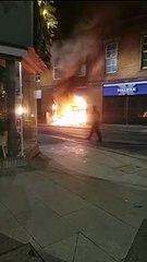 Fire at Halifax in Portadown town centre