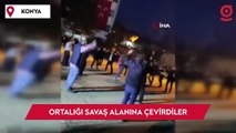 Asker eğlencesinde ortalık savaş alanına döndü: Önce silahlar sonra havai fişekler patladı