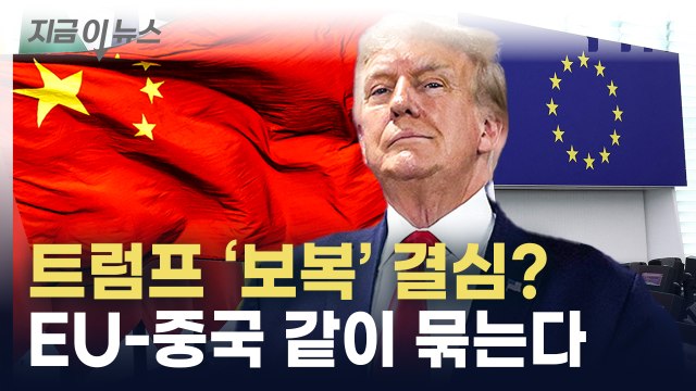 中 견제 협조 안 했다 ...트럼프, EU 겨냥 징벌적 정책 검토 [지금이뉴스] / YTN