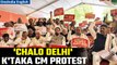 Karnataka Congress Protests Tax Inequality at Jantar Mantar in Delhi | Oneindia News