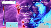 Inminente cambio de tiempo por la borrasca Karlotta: en los próximos días lloverá en toda España.