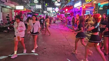 SOI 6 PATTAYA Saturday Night Life November.5.2023 Weekend