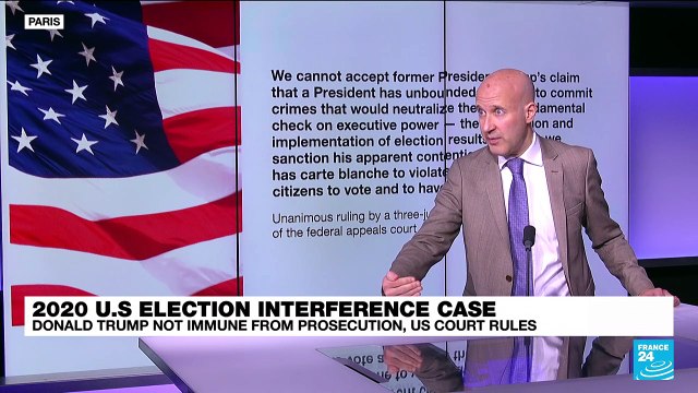 Appeals court rejects Trump claim of immunity from prosecution: What's next?