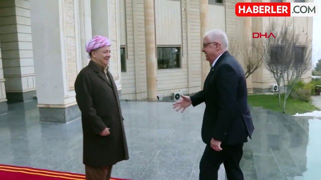 Milli Savunma Bakanı Yaşar Güler, KDP Başkanı Mesud Barzani ile Erbil'de görüştü