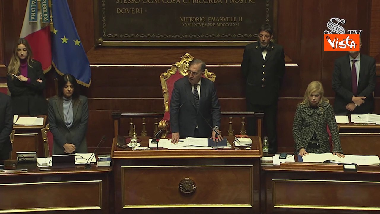 La Russa ricorda vittime Foibe in Aula: "Silenzio su dramma per fortuna ? stato strappato"