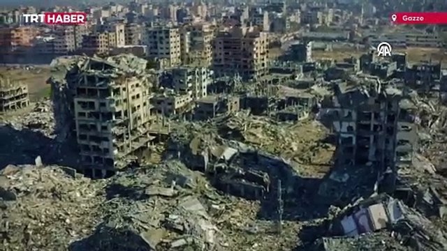 UNRWA Gazze'deki yıkımın boyutunu gözler önüne serdi
