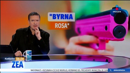 Promueven el uso de "Byrna Rosa", arma no letal para mujeres