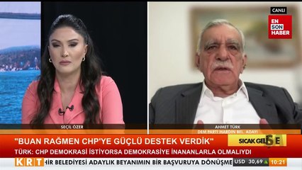 DEM Partili Ahmet Türk'ten CHP'ye: Bir liderleri yok