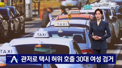 대통령 관저로 택시 18대 허위 호출…30대 여성 검거