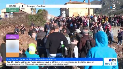 Mathieu Massing et Jean-Michel Fite Fête de l’Ours 2024 Prats de Mollo la Preste