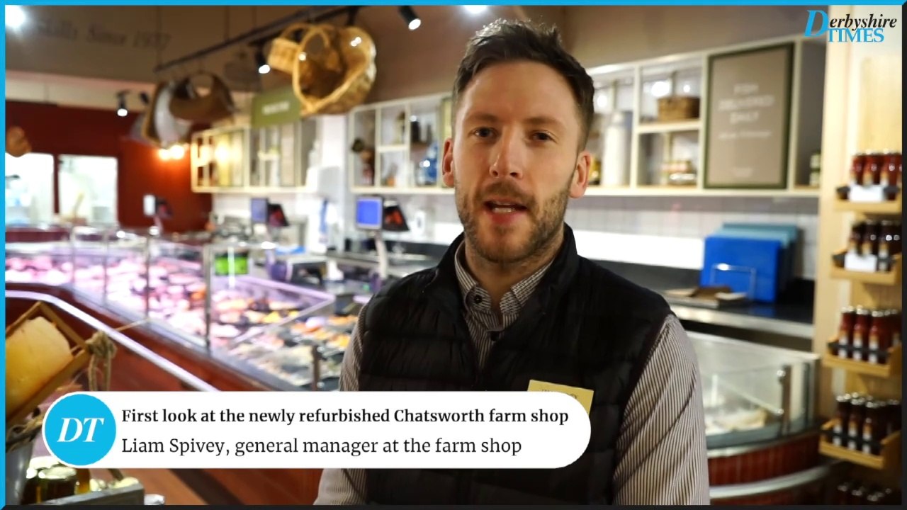 Newly-refurbished Chatsworth farm shop
