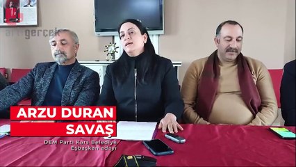 DEM Parti Kars Belediye Eşbaşkan adayları: 'Demokratik belediyeciliği inşa etmeye geliyoruz' 