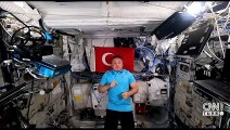 Kapsül, Uzay İstasyonu'ndan ayrıldı! Gezeravcı'nın dönüş yolculuğu başladı...