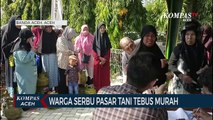 Warga Serbu Pasar Tani Tebus Murah