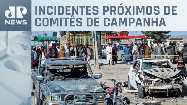 Explosões no Paquistão deixam pelo menos 24 mortos um dia antes das eleições