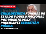 Chile: Funeral de Estado y duelo nacional por la muerte de Sebastián Piñera I Reporte Indigo