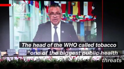 WHO Says Tobacco Is "One Of Biggest Public Health Threats"