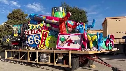 Carnevale di Sciacca, carri agli ultimi ritocchi