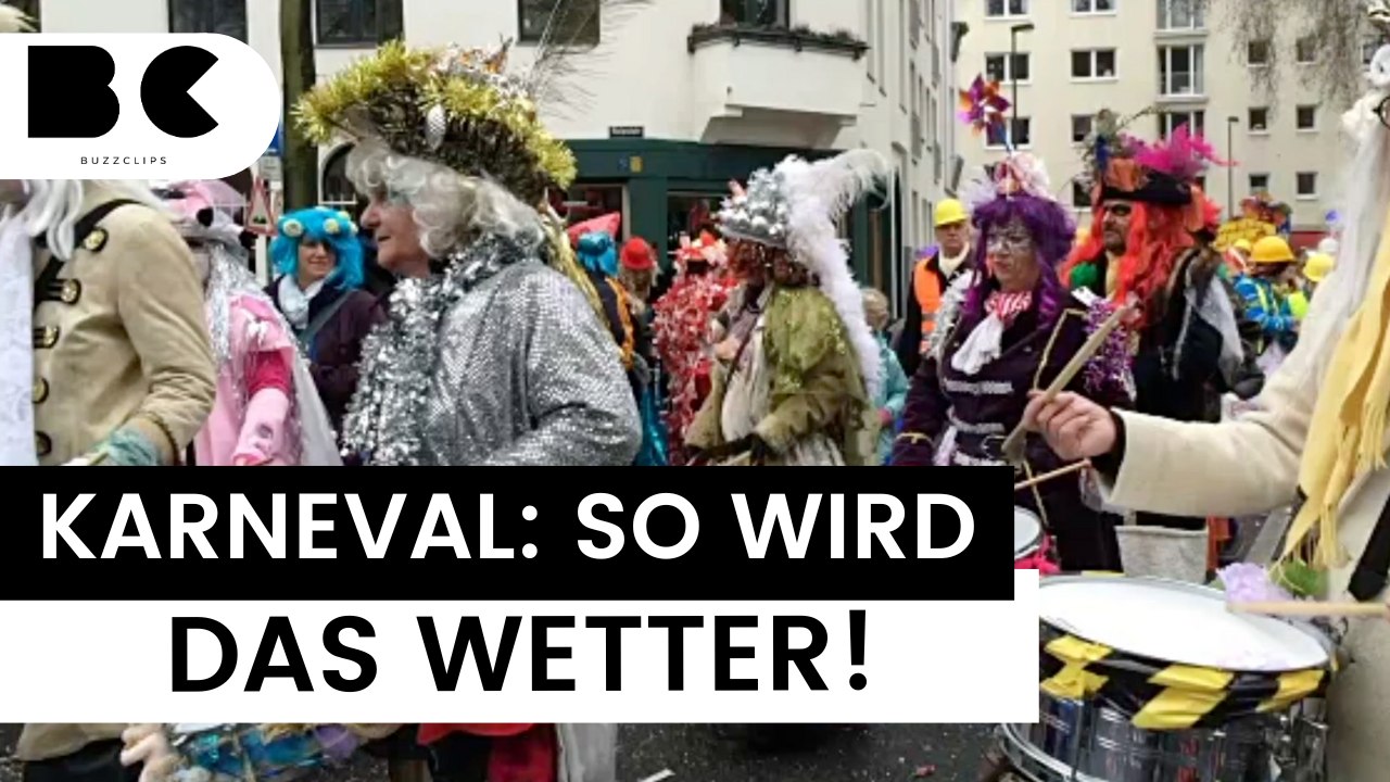 Zu Karneval spielt das Wetter komplett verrückt!