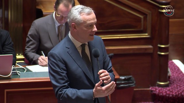 Loi Egalim: Les industriels et les distributeurs qui ne respectent pas les règles auront une sanction de 5 millions d'euros par infraction affirme Bruno Le Maire, ministre de l'Économie