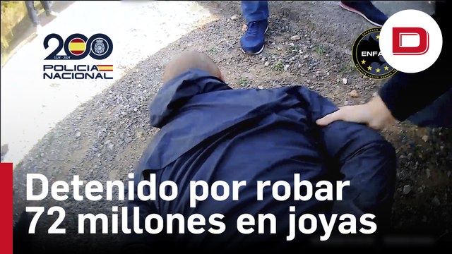 Detenido en Ibiza uno de los autores del robo del siglo que se llevó 72 millones de euros en joyas y diamantes