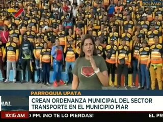 Mcpio. Piar del Edo. Bolívar, decreta ordenanza municipal para el sector transporte