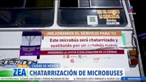 Alistan chatarrización de microbuses que ya hayan cumplido su vida útil en CDMX